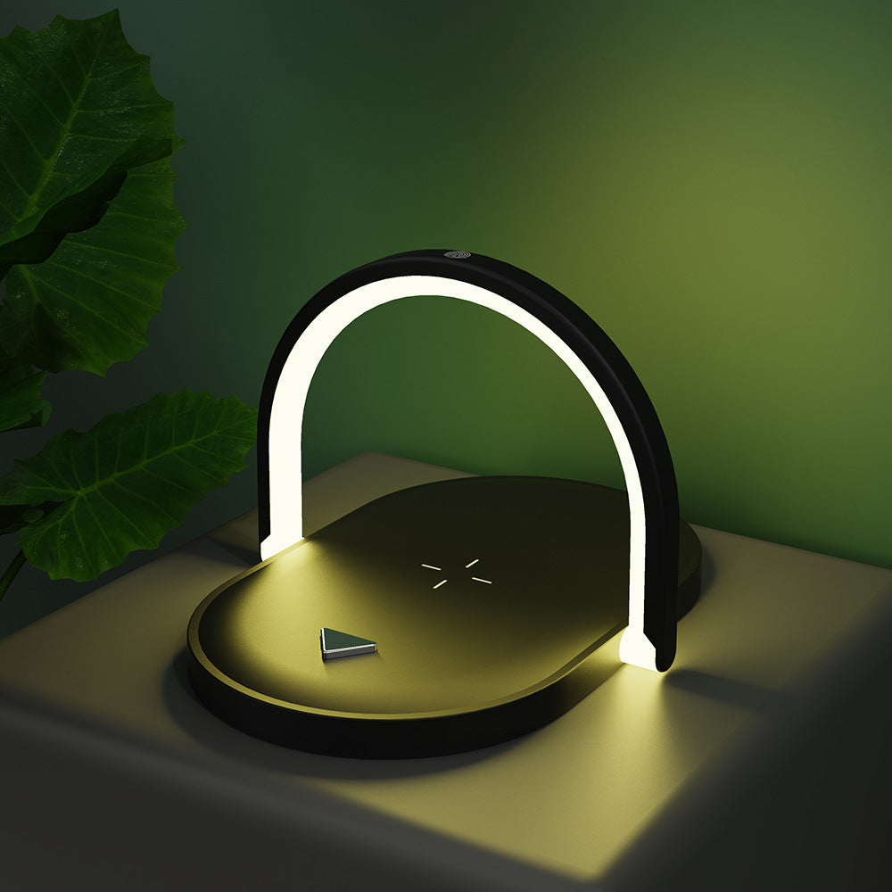 3 In 1 Foldable Wireless Charger Night Light Wireless Charging Station  15W