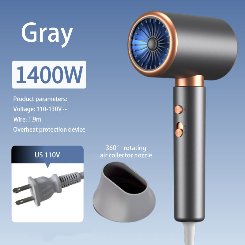 F37 2000W  Gear Professional Hair Dryer Negative Lonic Blow Dryer Hot Cold Wind Air Brush