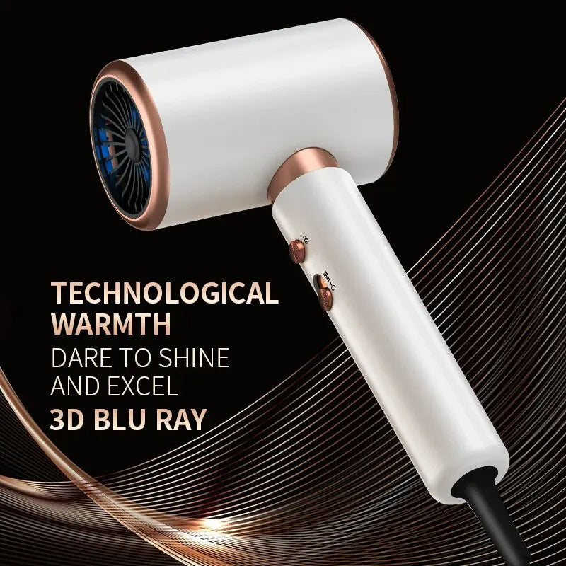 F37 2000W  Gear Professional Hair Dryer Negative Lonic Blow Dryer Hot Cold Wind Air Brush